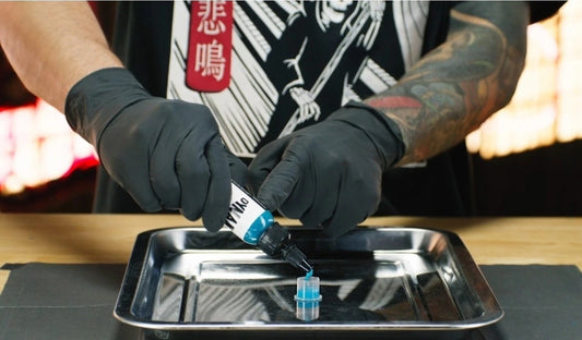Dynamic Tattoo Ink Teal/ Black Ink