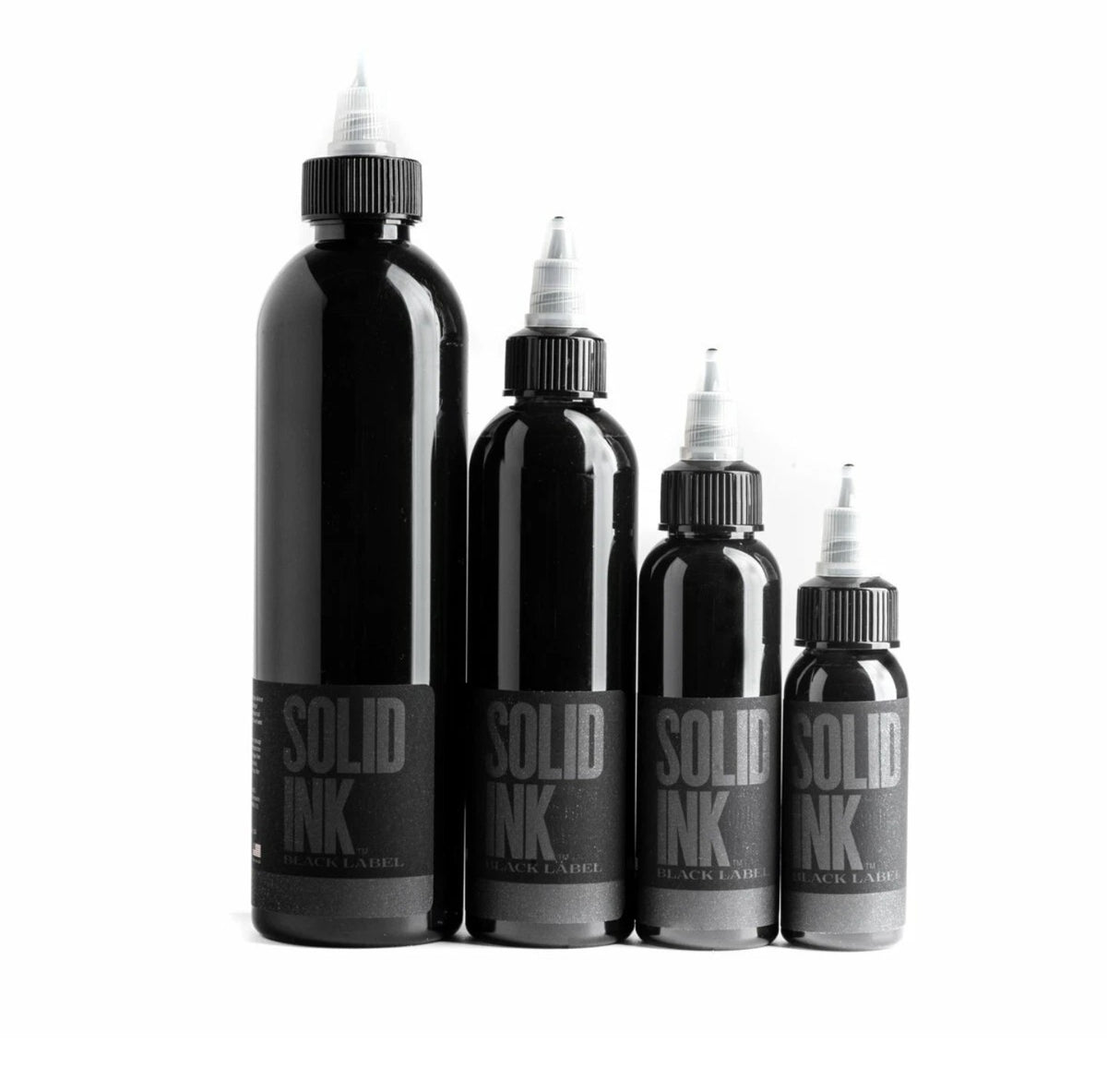 Solid Ink Tattoo Color Ink 1 oz 30ml bottle 100% Authentic Black Label | Lining