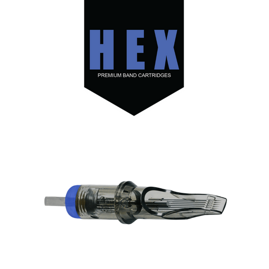 HEX Band Needle Cartridges#12 (0.35mm) (Box of 20)