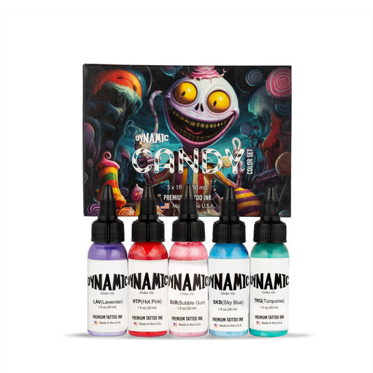 Dynamic Tattoo ink set colors Candy