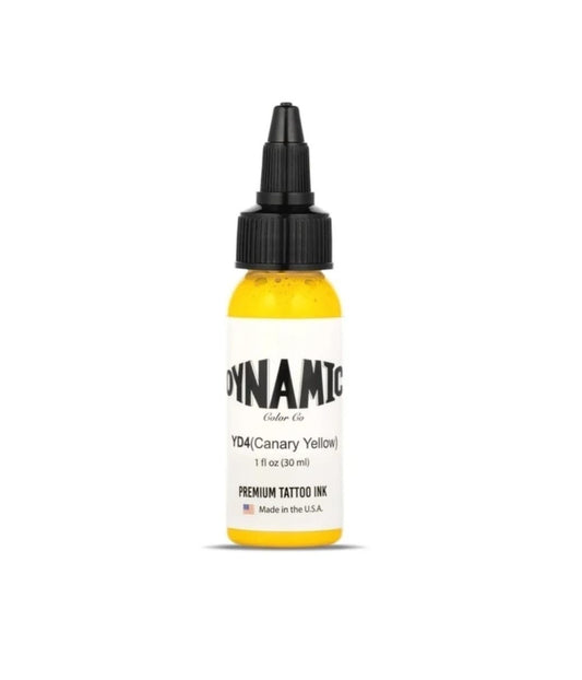 Dynamic Tattoo Ink Canary Yellow