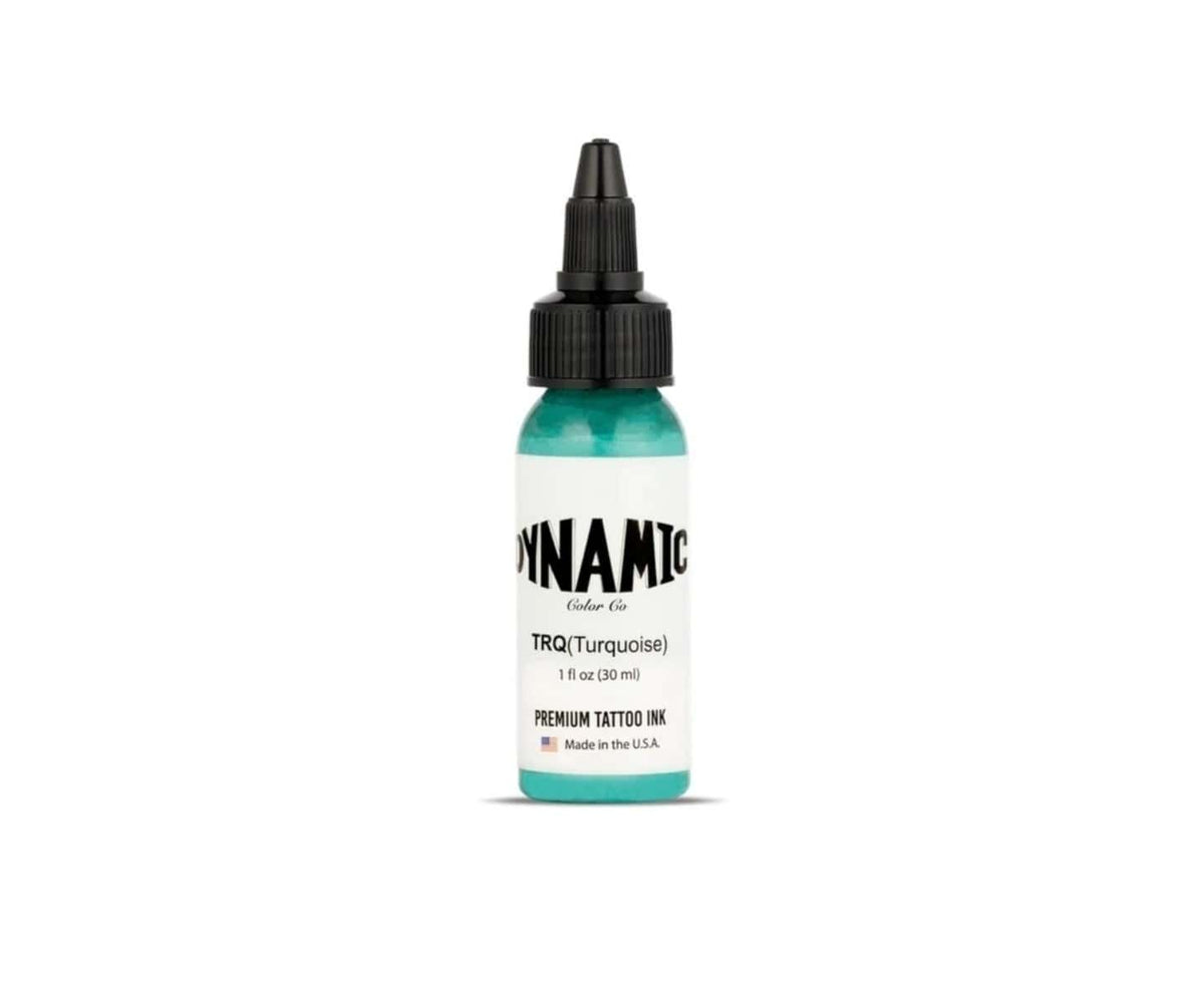 Dynamic Color Co Turquoise Tattoo Ink (1oz Bottle): Vibrant, St