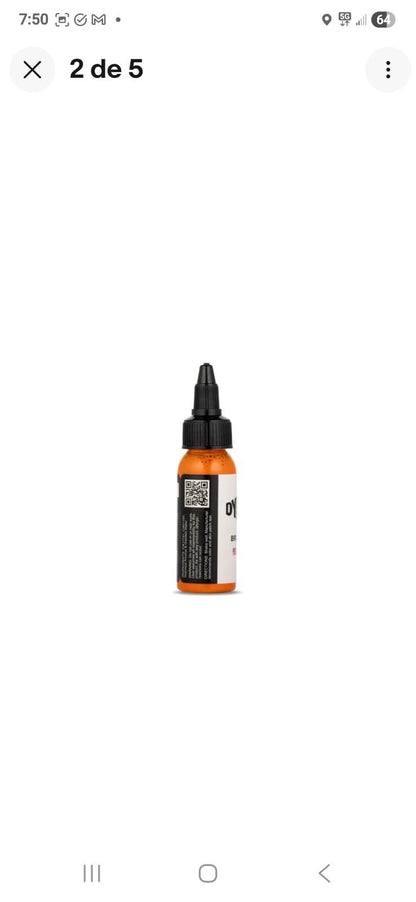Dynamic Tattoo Ink  Orange/black  Ink