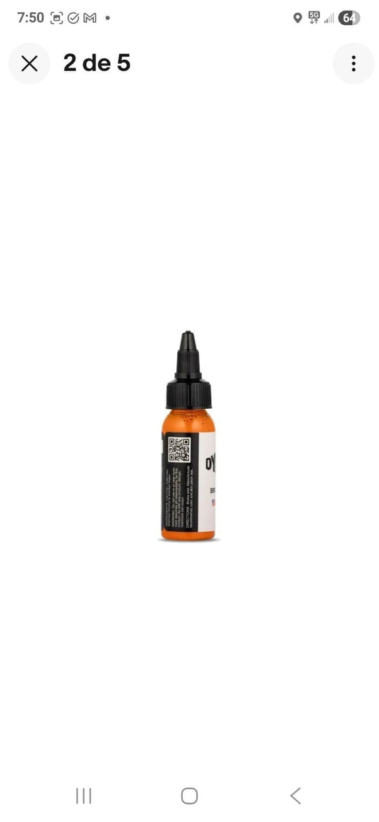 Dynamic Tattoo Ink  Orange/black  Ink