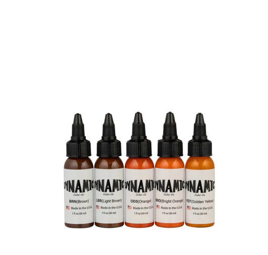 Dynamic Tattoo Ink Patina 1oz Color Set