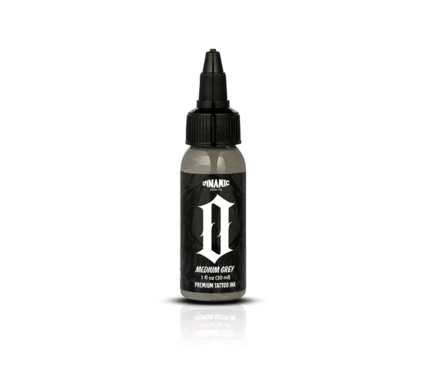 1oz Dynamic Color Co. - SMOKE Opaque Greys - Tattoo Grey Colors 1oz