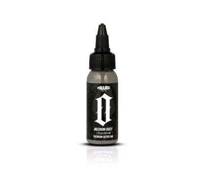 1oz Dynamic Color Co. - SMOKE Opaque Greys - Tattoo Grey Colors 1oz