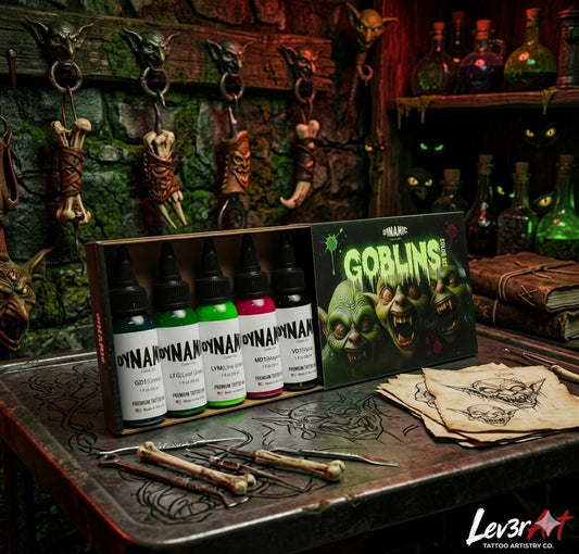 Dynamic Tattoo Ink Goblins 1oz Color Set