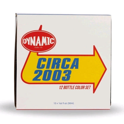 Dynamic Circa 2003 Pre-Dispersed Tattoo Ink Set Multicolor 12x1oz