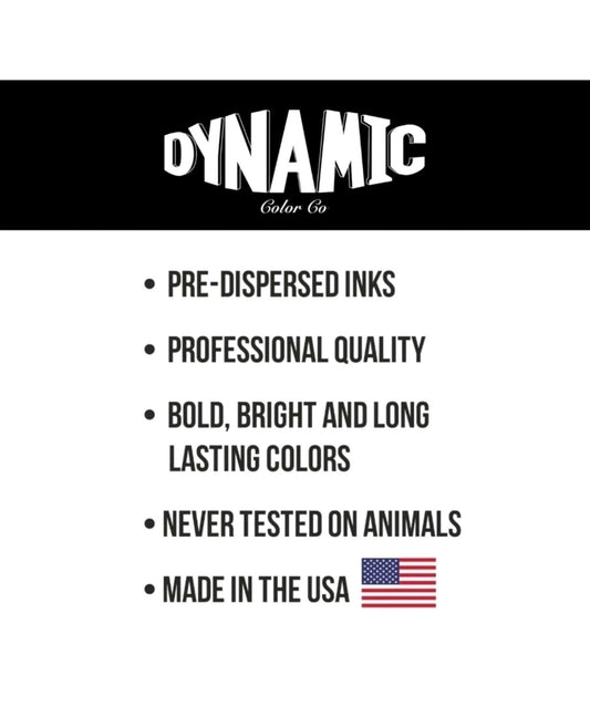 Dynamic Tattoo Ink Vintage 1oz Color Set