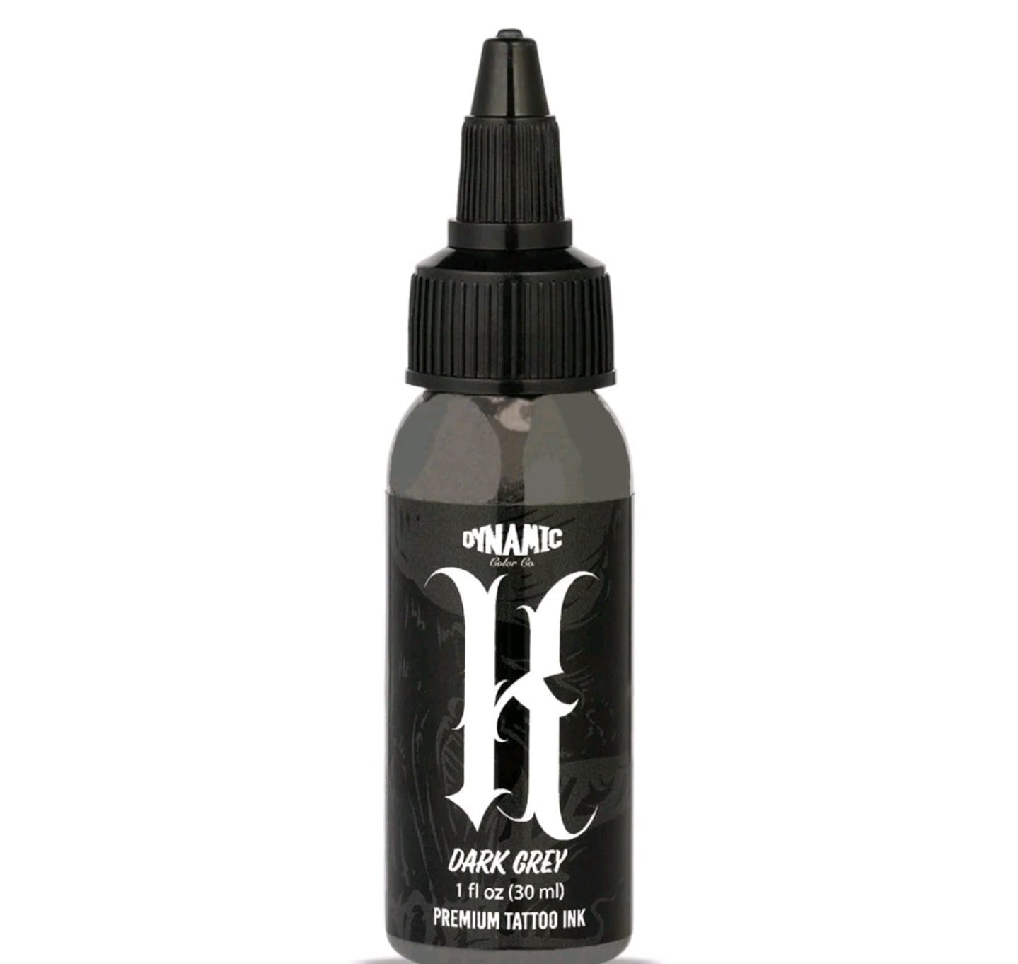 Dynamic Color Co- Smoke Set, Opaque Grey Tattoo Ink 4OZ ounce, 
