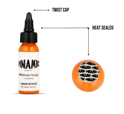 Dynamic Tattoo Ink Bright Orange