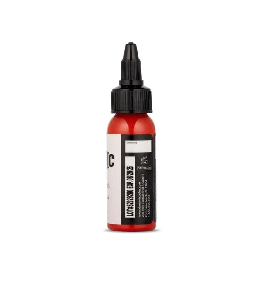 Dynamic Color Co- Chinese Red Tattoo Ink: Vibrant, Sterilized,