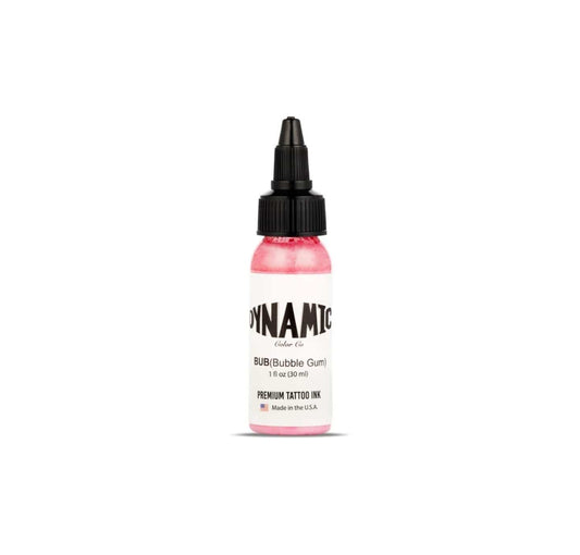 Dynamic Color Co Bubble Gum Tattoo Ink (1oz Bottle): Office Product