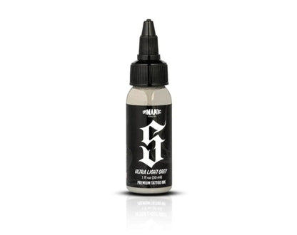 1oz Dynamic Color Co. - SMOKE Opaque Greys - Tattoo Grey Colors 1oz