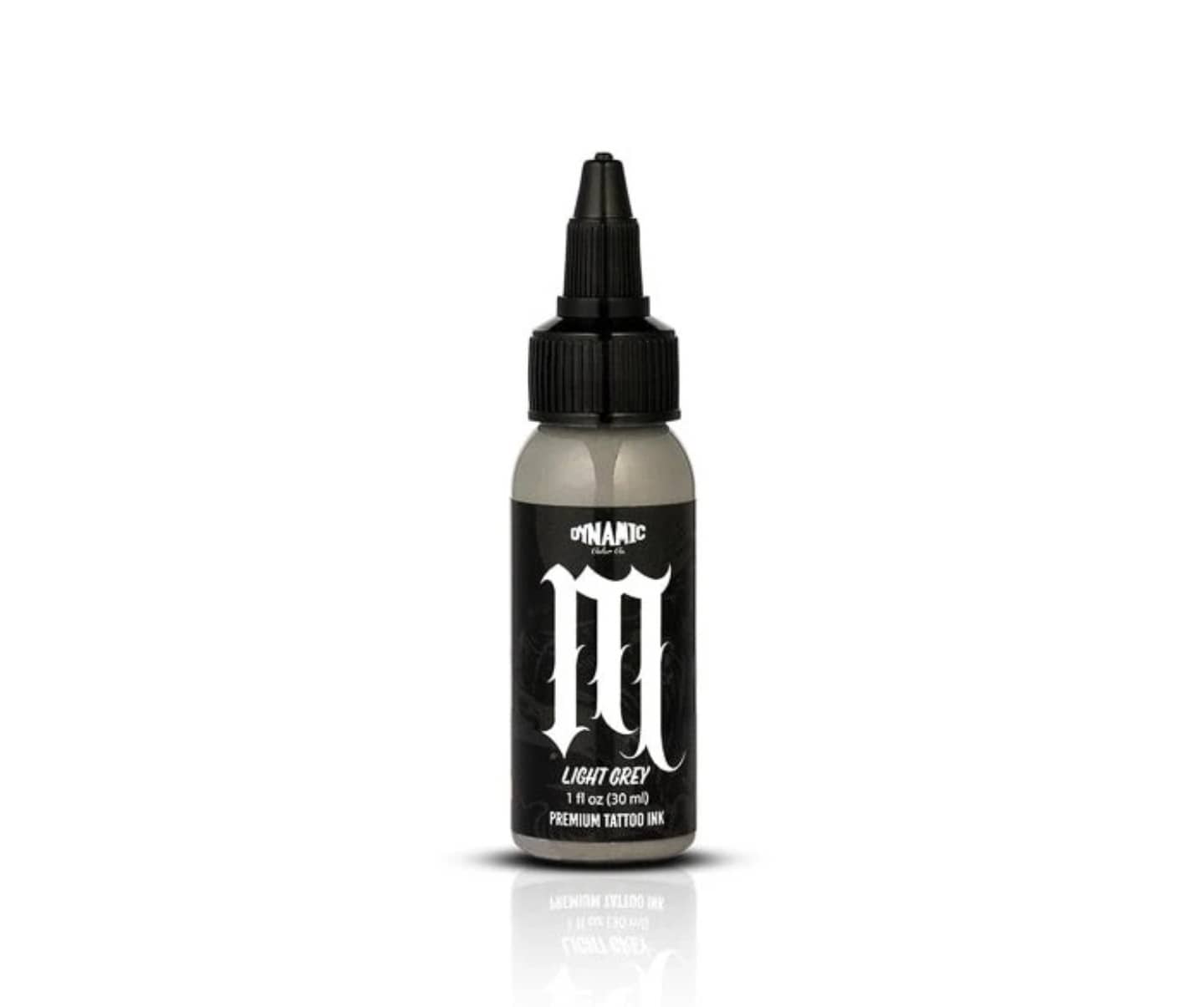 1oz Dynamic Color Co. - SMOKE Opaque Greys - Tattoo Grey Colors 1oz