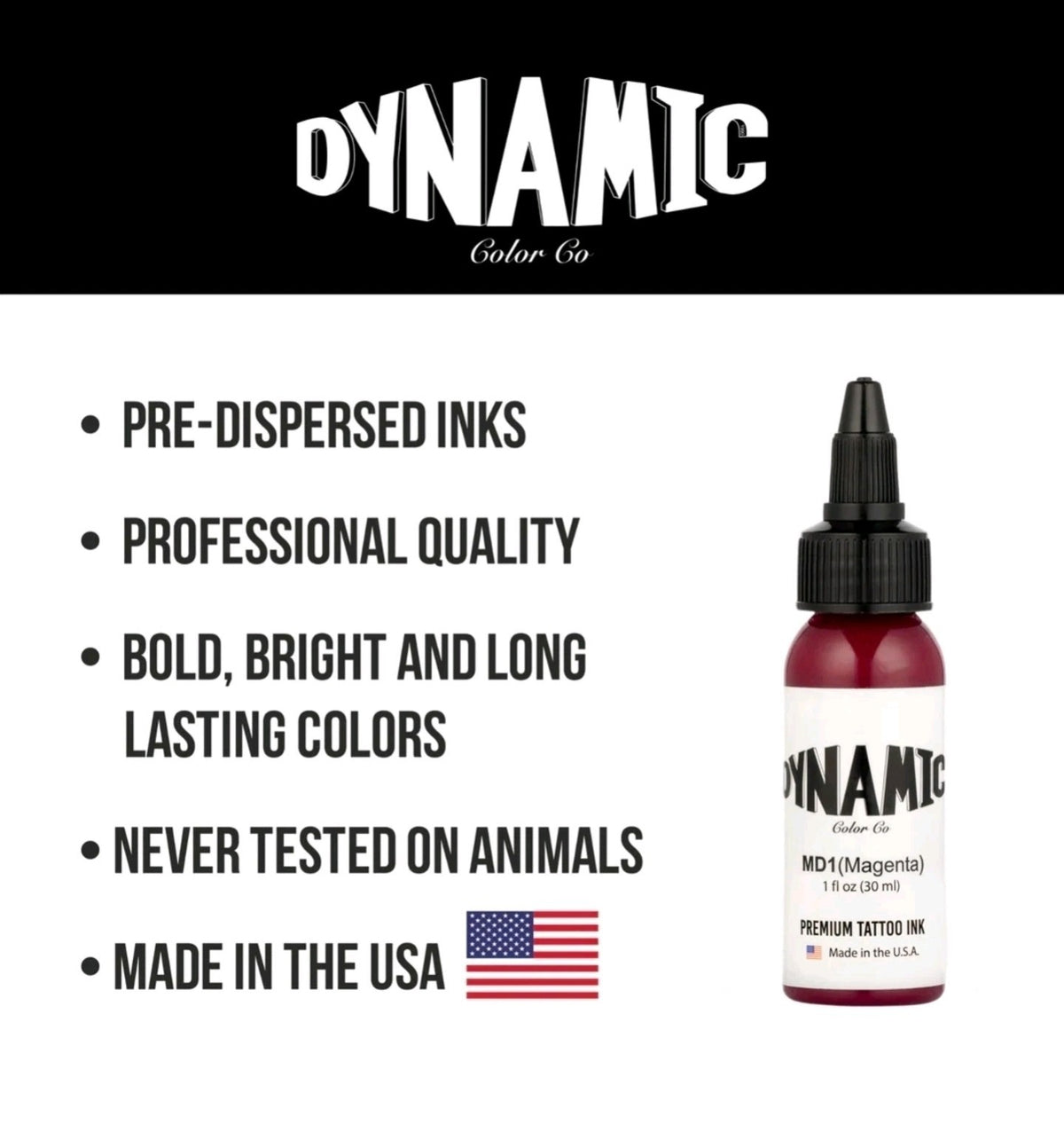 Dynamic Tattoo Ink Magenta