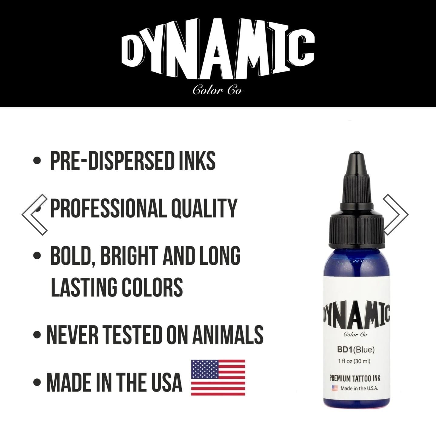 Dynamic Tattoo Ink Blue