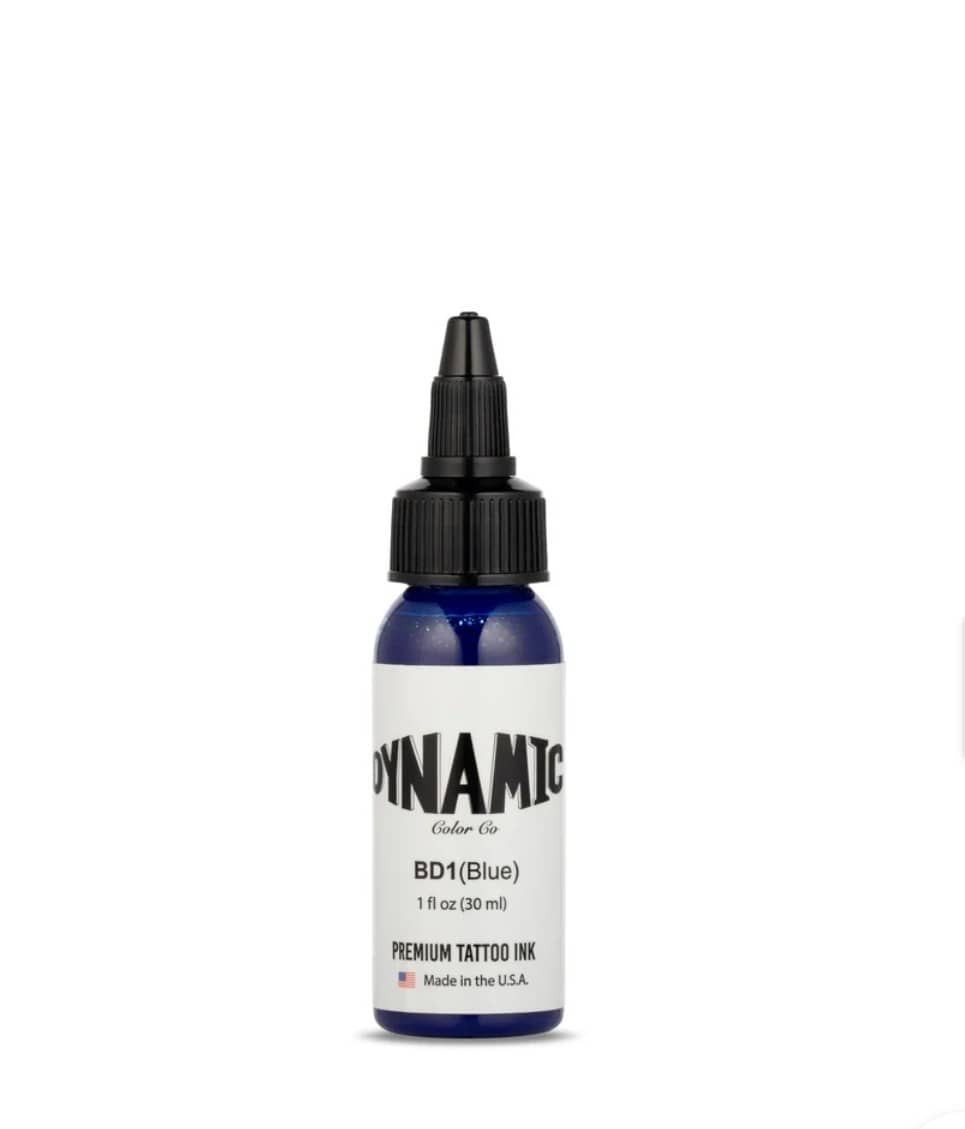 Dynamic Tattoo Ink Blue