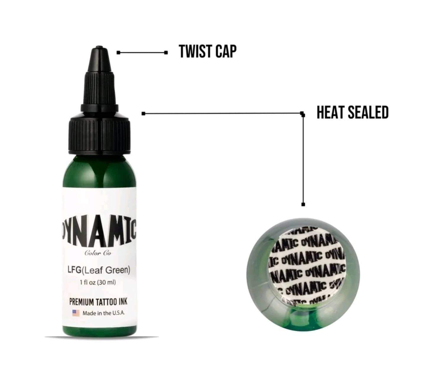 Dynamic Tattoo Ink LeafGreenDynamic Tattoo Ink LeafGreen