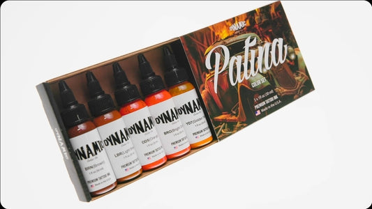 Dynamic Tattoo Ink Patina 1oz Color Set