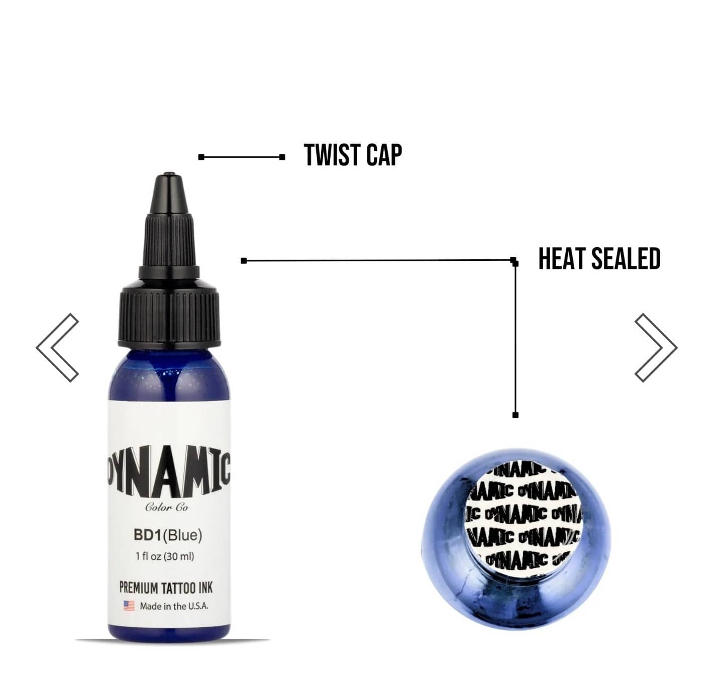 Dynamic Tattoo Ink Blue
