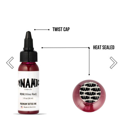 Dynamic Tattoo Ink Wine Red