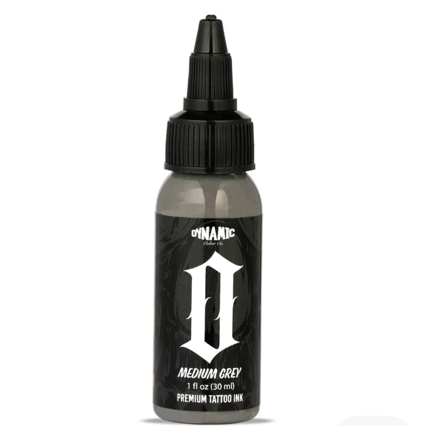 Dynamic Color Co- Smoke Set, Opaque Grey Tattoo Ink 4OZ ounce, 