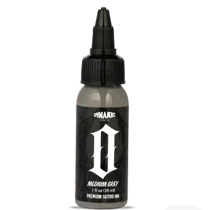 Dynamic Color Co- Smoke Set, Opaque Grey Tattoo Ink 4OZ ounce, 