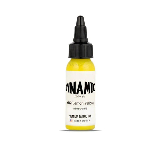 Dynamic Tattoo Ink Lemon Yellow