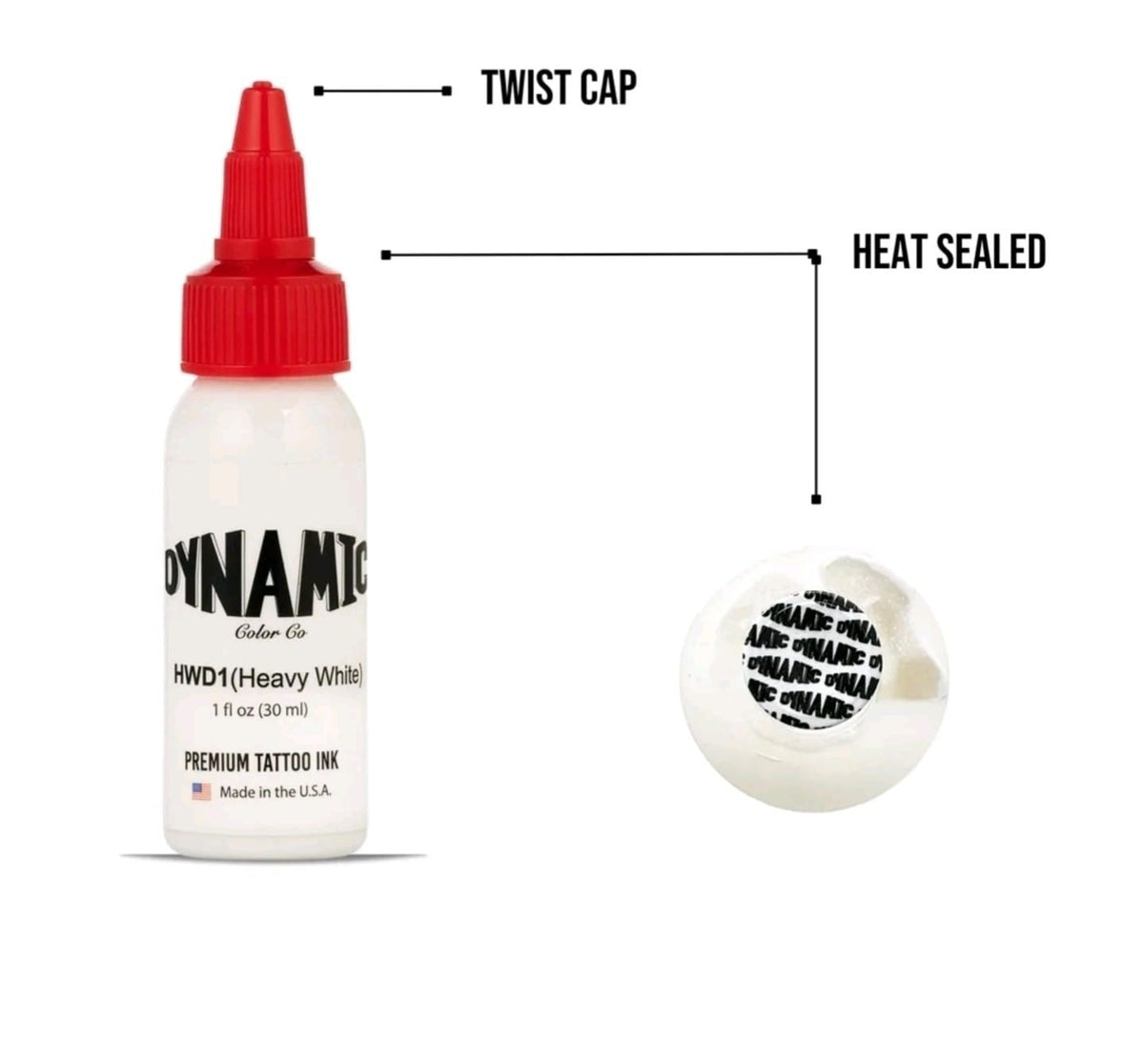 Dynamic Non Mixing Heavy White