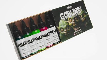 Dynamic Tattoo Ink Goblins 1oz Color Set