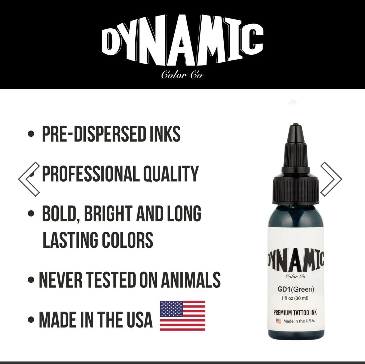 Dynamic Tattoo Ink Green