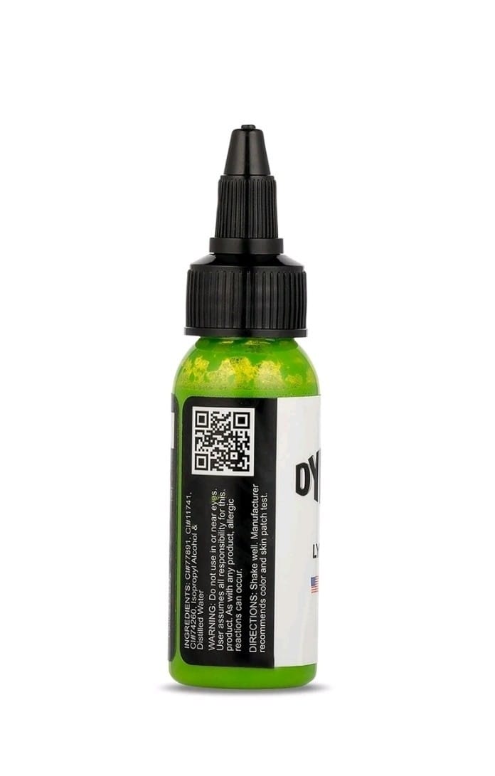 Dynamic Tattoo Ink Lime GreenDynamic Tattoo Ink Lime Green