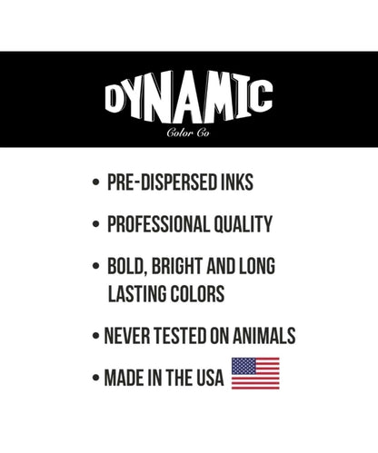 Dynamic Tattoo Ink Jungle 1oz Color