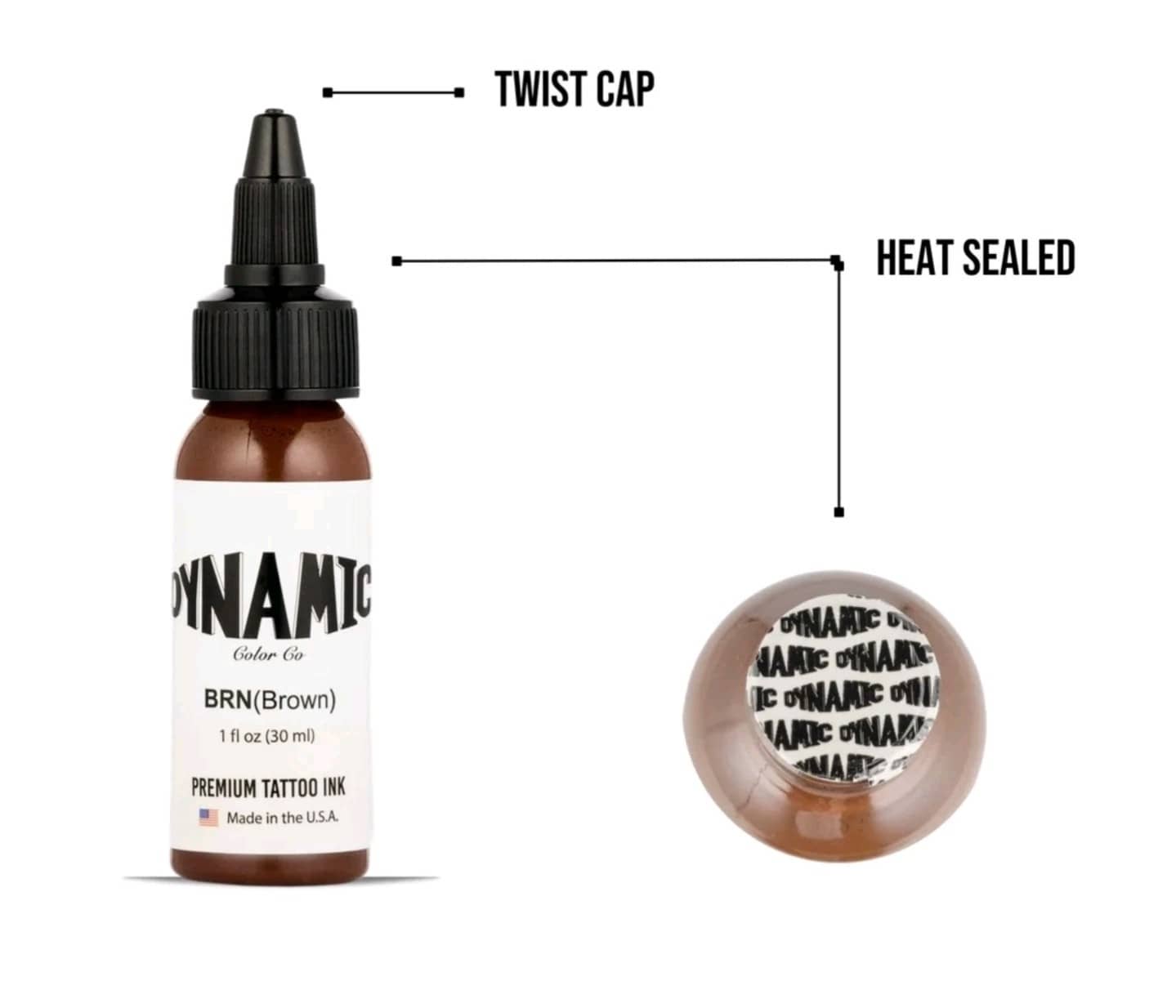 Dynamic Tattoo Ink Brown