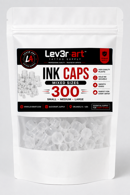 LEV3R ART Ink Caps Mix S/M/L