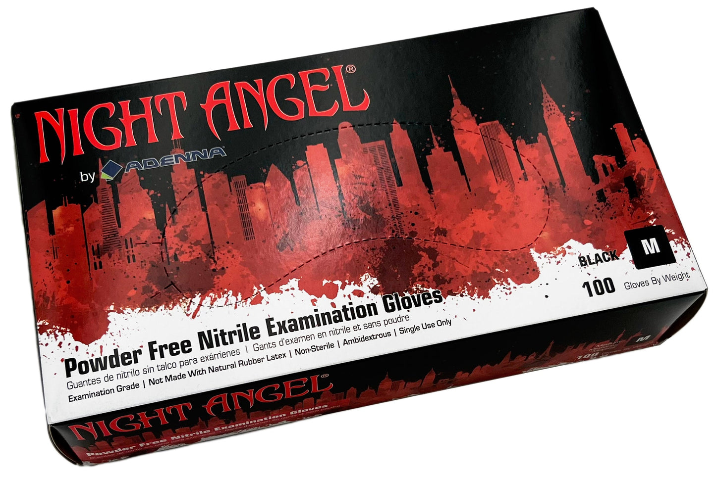 Adenna Powder free Nitrile 100pcs Examination Gloves S/L /Xl