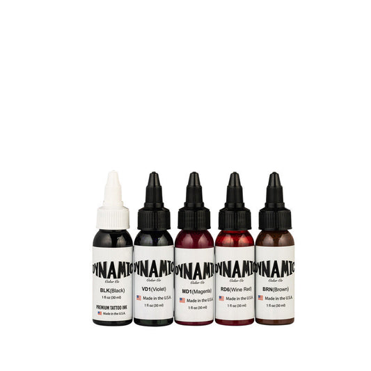 Dynamic Color Co Ink Set - Lips and Roses 1oz Color Set Office Product