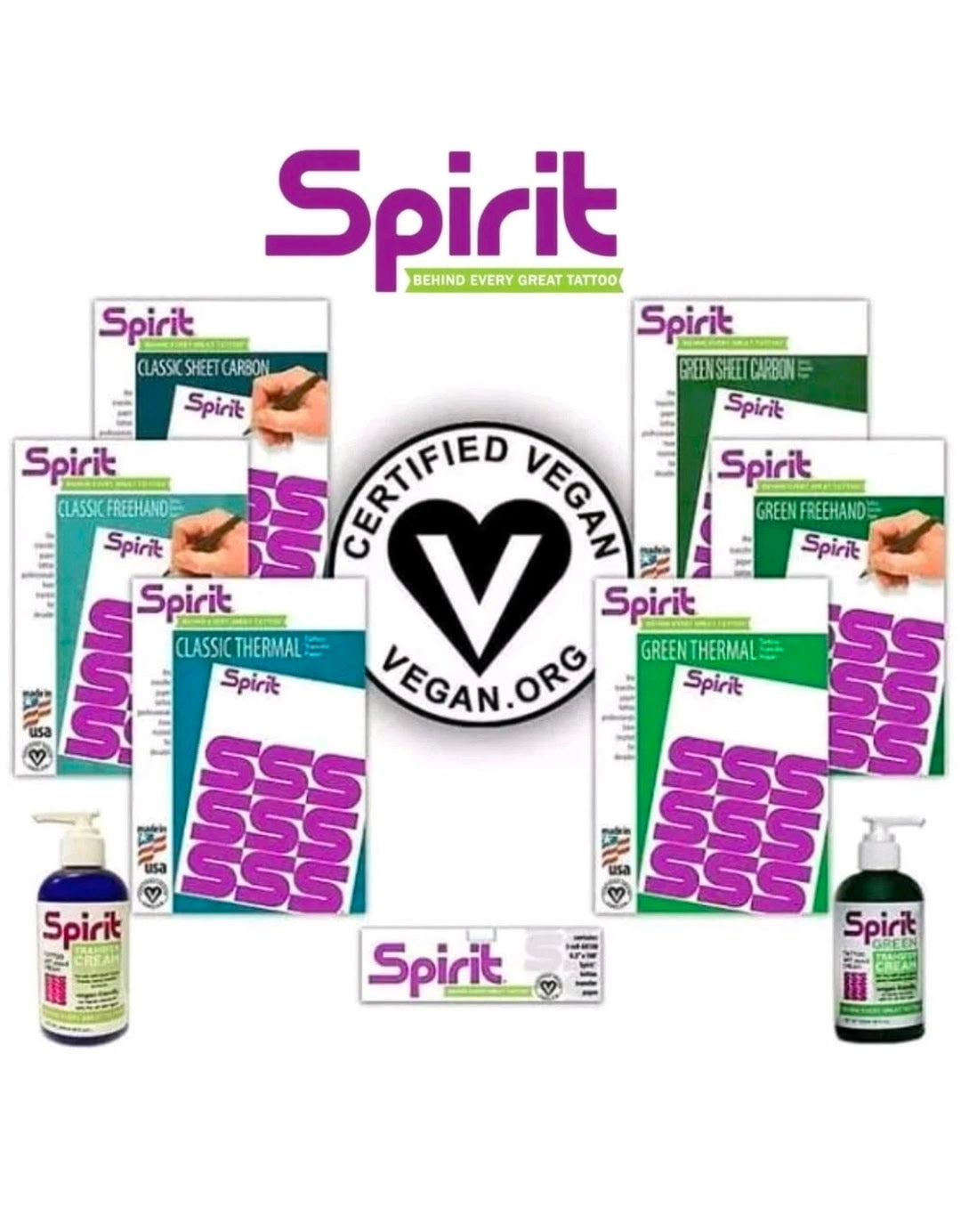 Spirit tattoo stencil transfer paper 100 sheets