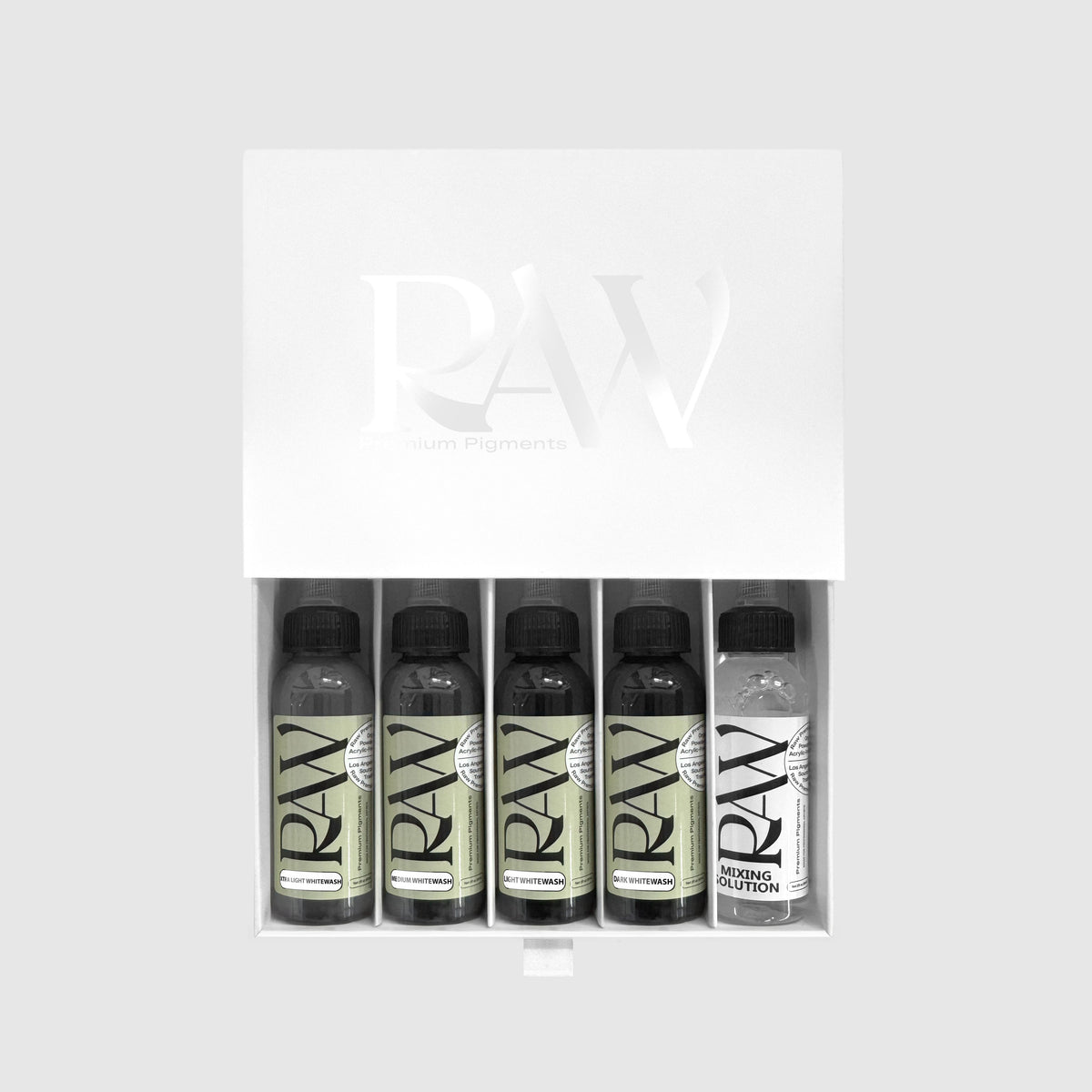 RAW WHITE WASH SET