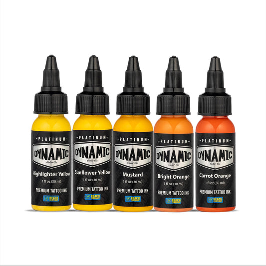 Dynamic Platinum Fire  Bottle Color Set