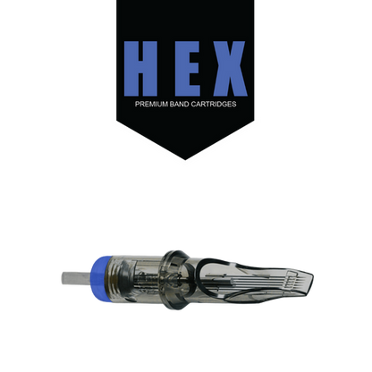 HEX Band Needle Cartridges#12 (0.35mm) (Box of 20)