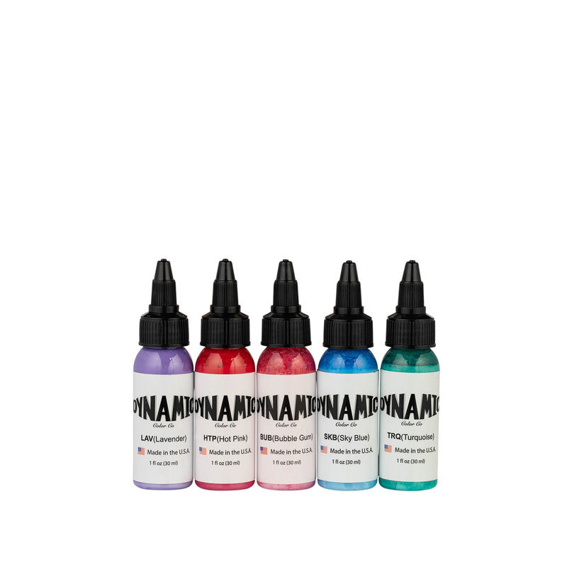 Dynamic Tattoo ink set colors Candy