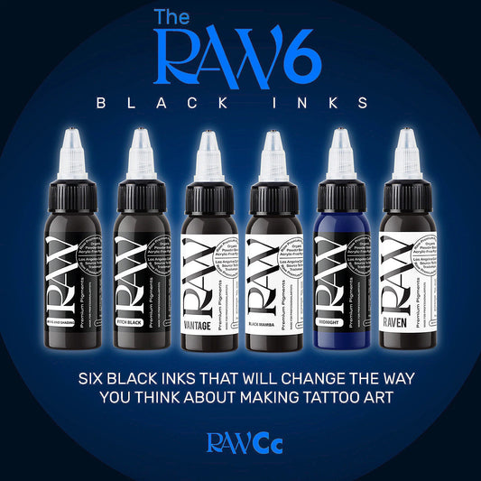 THE RAW 6 Black Set