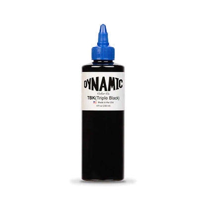 Dynamic Triple Black Tattoo Ink 8 oz