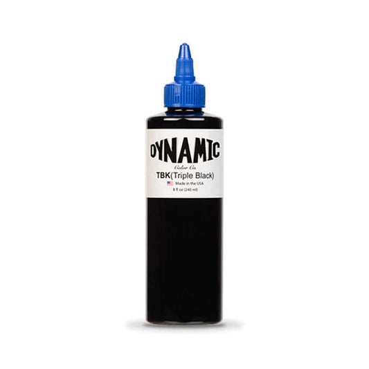 Dynamic Triple Black Tattoo Ink 8 oz