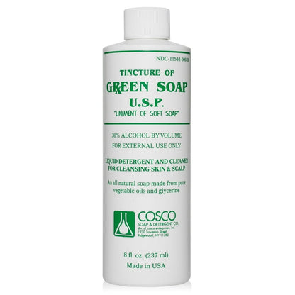 COSCO Pure Liquid Green Soap Stencil Tattoo Transfer Medical Prep Wash, 8 Flu...