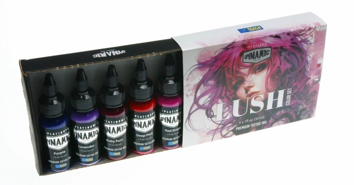 Dynamic Lush 1oz 5 Bottle Color Set