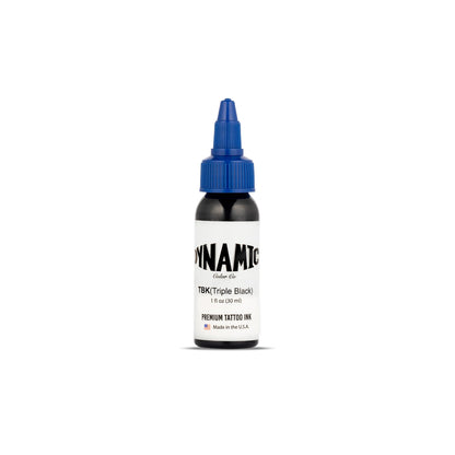 1oz Bottles Dynamic triple black Colors Tattoo Ink